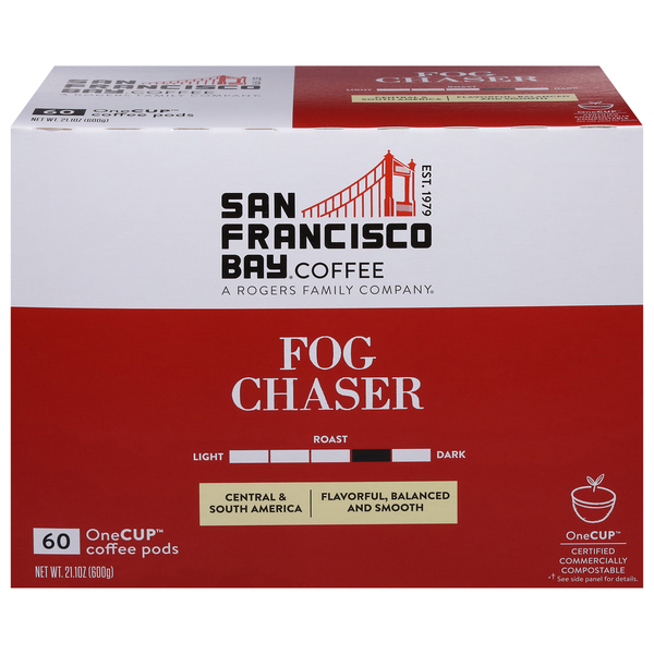 SF Bay Coffee Coffee, Fog Chaser, OneCup Coffee Pods Same-Day Delivery or  Pickup