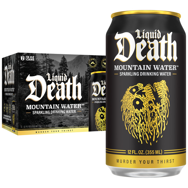 Liquid Death Sparkling Mountain Water