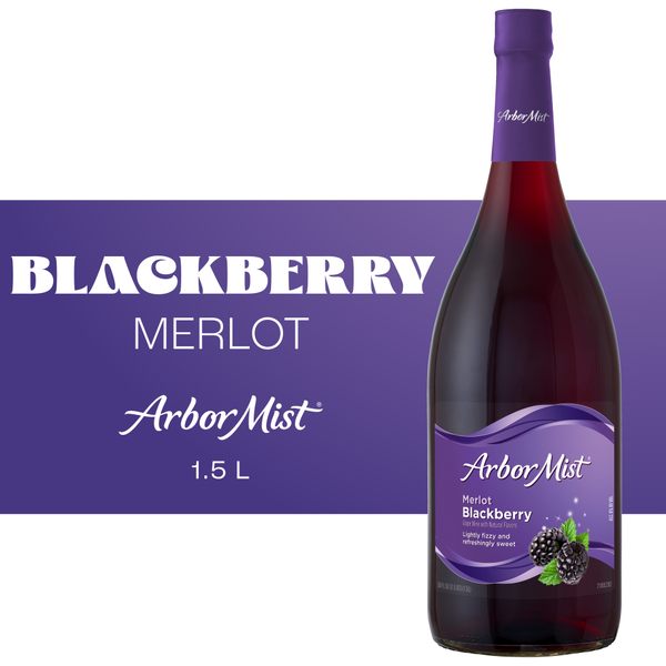 Arbor Mist Blackberry Merlot Sweet Wine Same-Day Delivery or