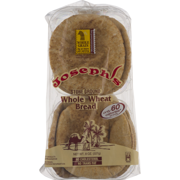Joseph's Stone Ground Whole Wheat Bread (8 oz) Instacart