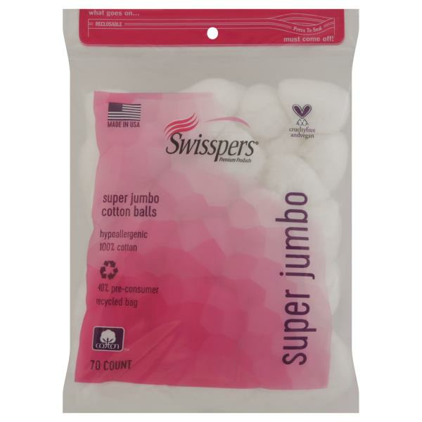 Publix Swisspers Swiss Pr Jumbo Cotton Ball SameDay Delivery or Pickup