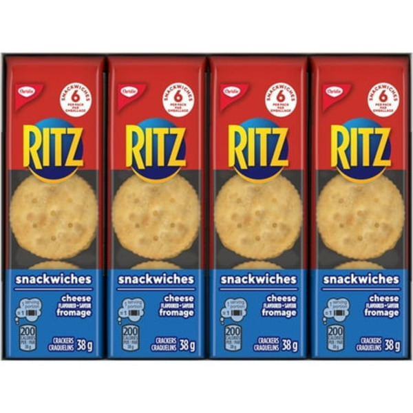 Walmart Ritz Crackers, Cheese Flavored, Snackwiches Same-Day Delivery ...