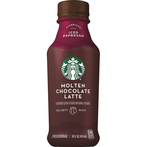 Starbucks Iced Espresso, Molten Chocolate Latte Same-Day Delivery