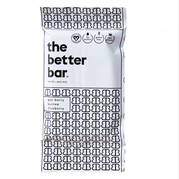 The Better Bar OG Goji Bar, Goji Berry, Quinoa, Blueberry