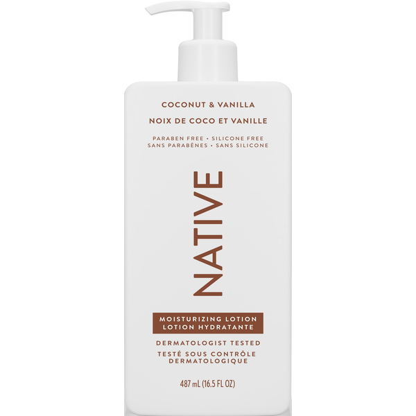 Native Coconut & Vanilla Moisturizing Lotion Same-Day Delivery | Rexall