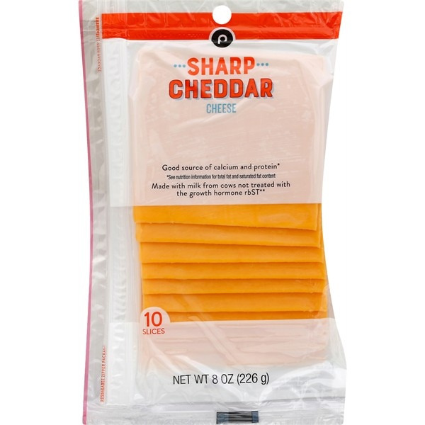 Publix Cheese, Cheddar, Sharp