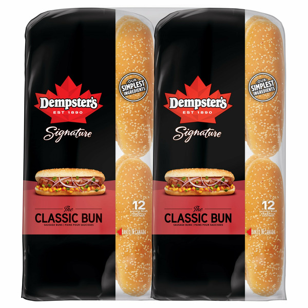 Dempster's Deluxe White Sausage Bun