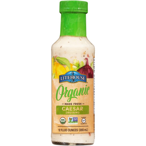 Litehouse Organic Caesar Dressing (355 ml) Instacart