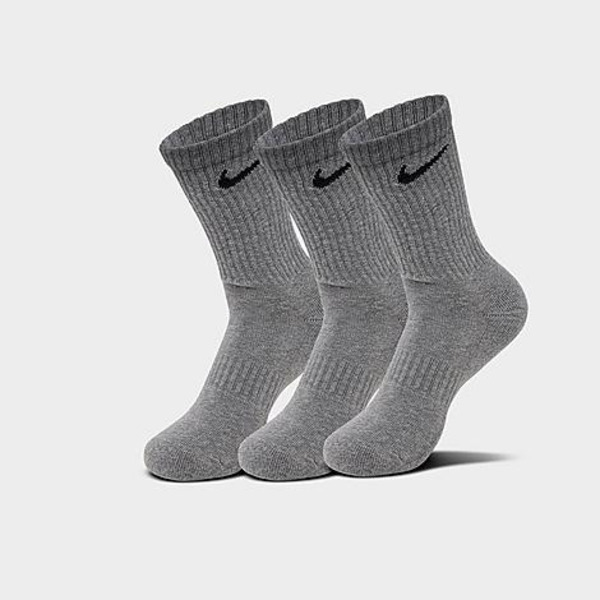 Nike Everyday Cushioned Training Crew Socks, M - Grey
