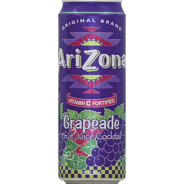 AriZona Fruit Juice Cocktail, Grapeade