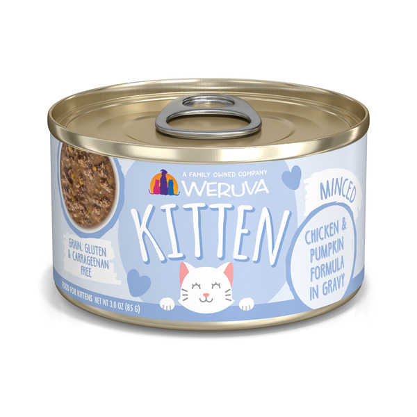 Weruva Kitten, Chicken & Pumpkin Formula in Gravy