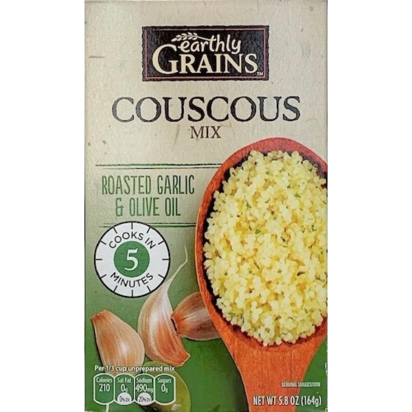 Earthly Grains Roasted Garlic Couscous (5.8 oz) from ALDI Instacart