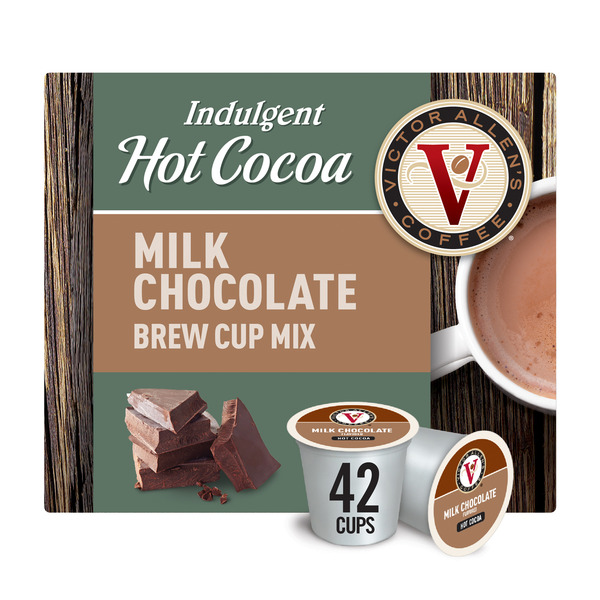 cocoa Victor Allen's Coffee Milk Chocolate Hot Cocoa, Single Serve K-Cup
