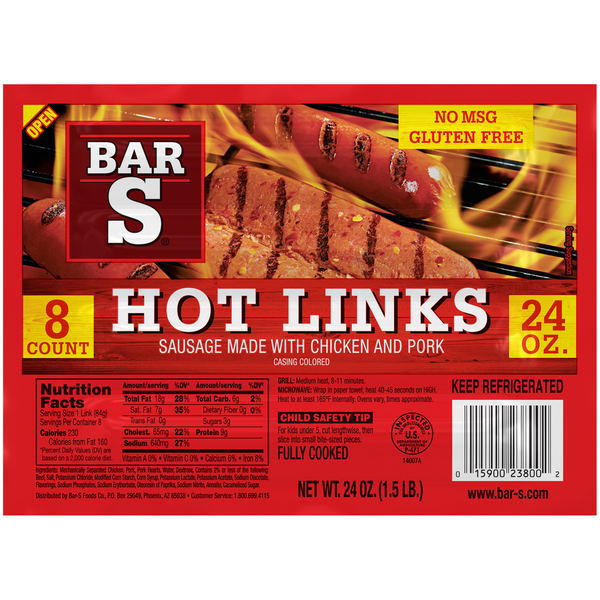 Bar-S Hot Links