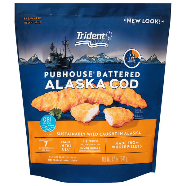 Trident Seafoods PubHouse Battered Cod Same-Day Delivery or Pickup