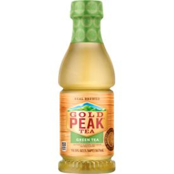 Gold Peak Sweetened Green Tea Bottles, 18.5 fl oz, 12 Pack