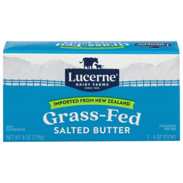 Lucerne Grass-fed Salted Butter
