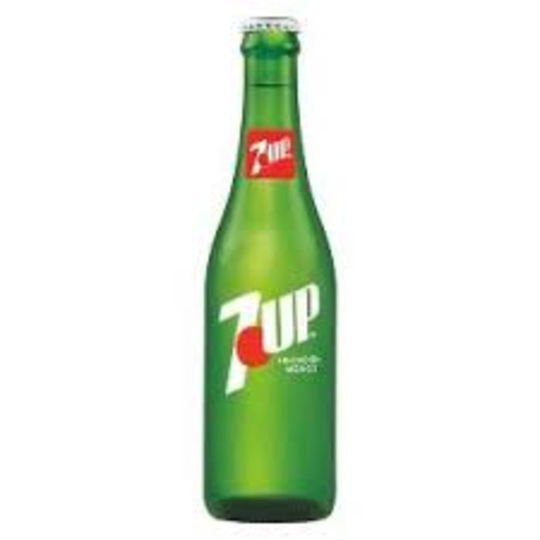 Mexican 7-Up In Glass Bottle - 12 Ct