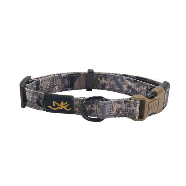 Browning Classic Webbing Ovix Camo Os Dog Collar, Small