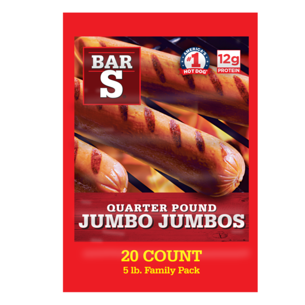 Bar-S Jumbo Jumbos Quarter Pound Franks