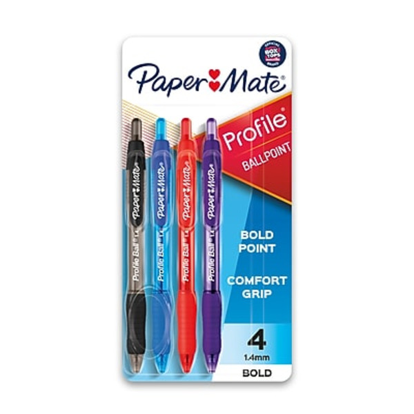 Paper Mate 1.4 mm Bold Ballpoint Pens