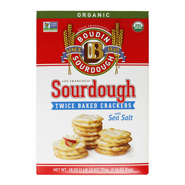 Boudin Sourdough Crackers, 28 oz