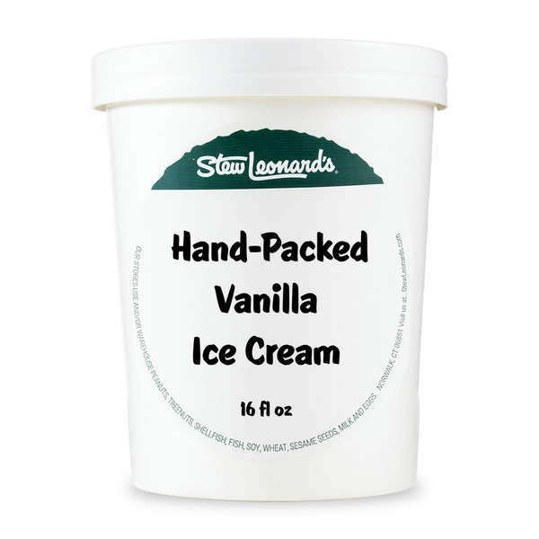 Stew Leonard's Hand Packed Vanilla Ice Cream Same-Day Delivery or