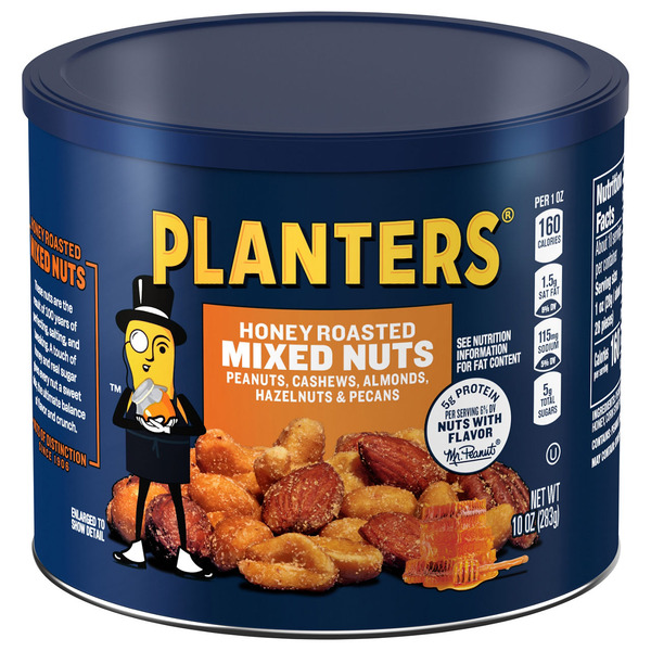 Wegmans Planters Honey Roasted Mixed Nuts Same-Day Delivery or Pickup ...