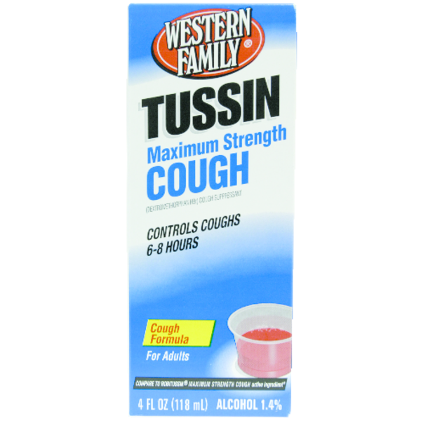 Western Family Adult Tussin Cough Medicine Same-Day Delivery or Pickup ...