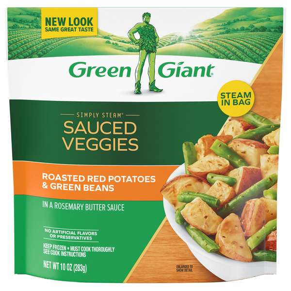 Green Giant Steamers Lightly Sauced Roasted Red Potatoes, Green Beans & Rosemary