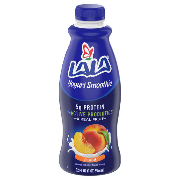 LALA Yogurt Smoothie, Peach Same-Day Delivery | El Rancho Supermercado