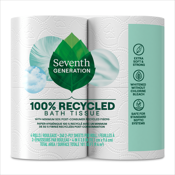 Seventh Generation Bath Tissue Toilet Paper 2 Ply Toilet Paper