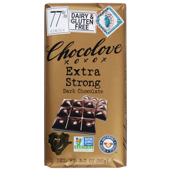 Chocolove Dark Chocolate, Extra Strong Same-Day Delivery or Pickup