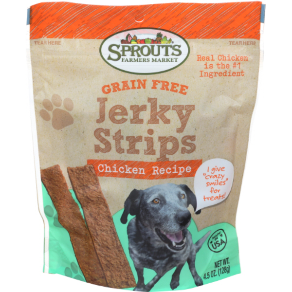 Sprouts Farmers Market Sprouts Chicken Jerky Strips Dog Treats SameDay