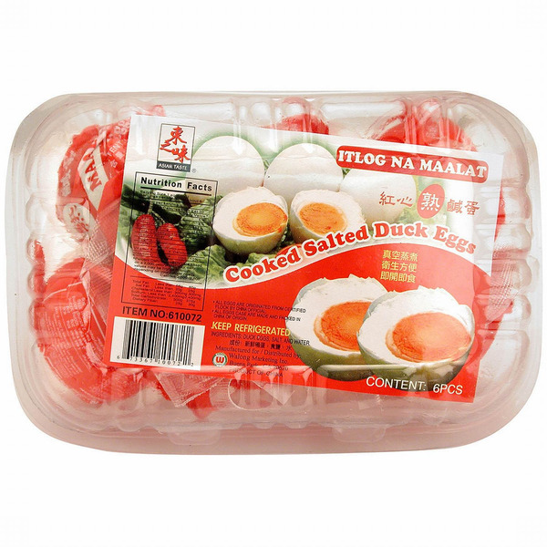 Asian Taste Cooked Salted Duck Eggs