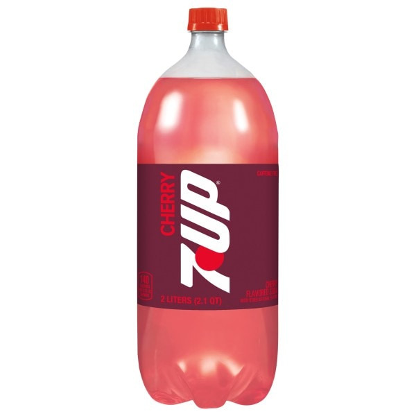 7UP Cherry Flavored Soda, 2 L bottle Same-Day Delivery or Pickup