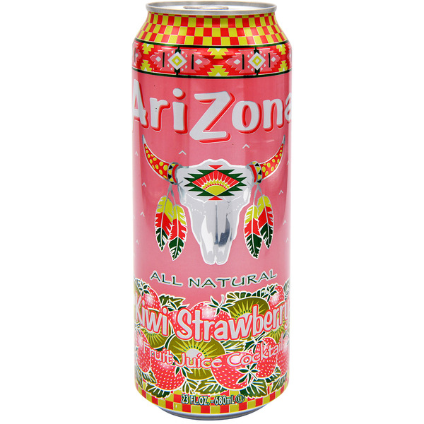 AriZona Fruit Juice Cocktail, Kiwi Strawberry