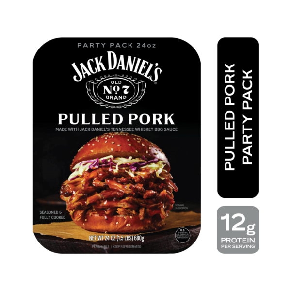 Jack Daniel's Seasoned Pulled Pork, Refrigerated Entree Same-Day