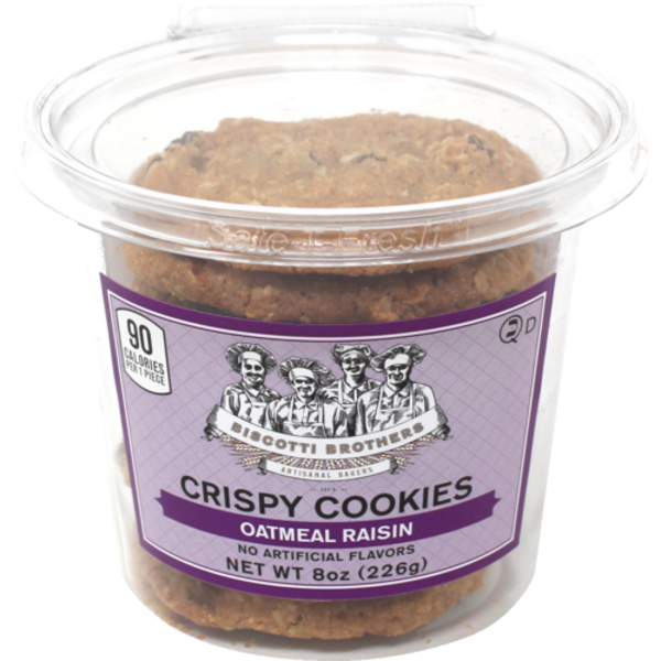 Sprouts Farmers Market Biscotti Brothers Oatmeal Raisin Crispy Cookies