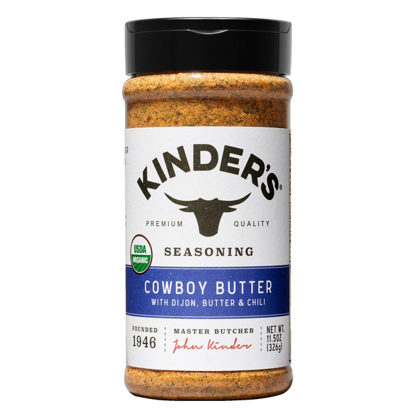 Kinder's Organic Cowboy Butter Seasoning, 11.5 oz
