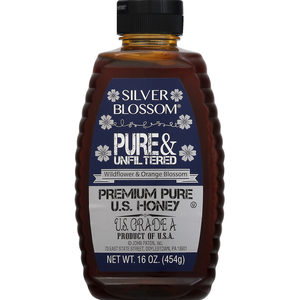 Silver Blossom Honey, Wildflower & Orange Blossom (16 oz) Instacart
