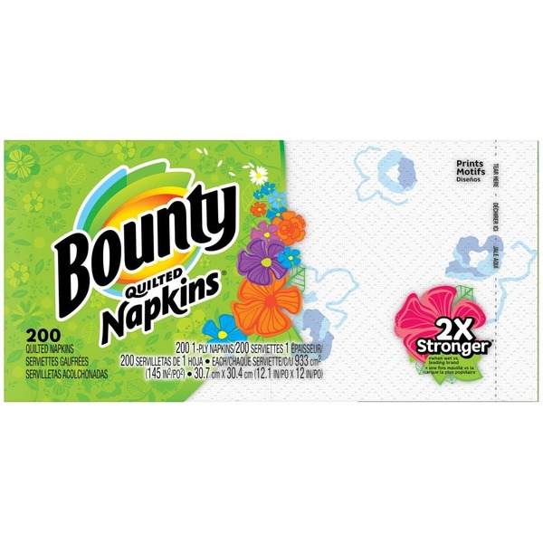 Bounty Napkins Quilted (200 ct) from Kroger Instacart