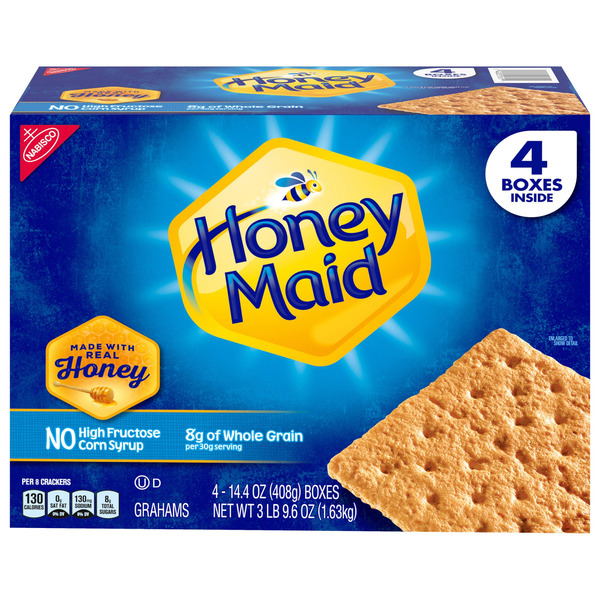 Honey Maid Graham Crackers, 4 x 14.4 oz