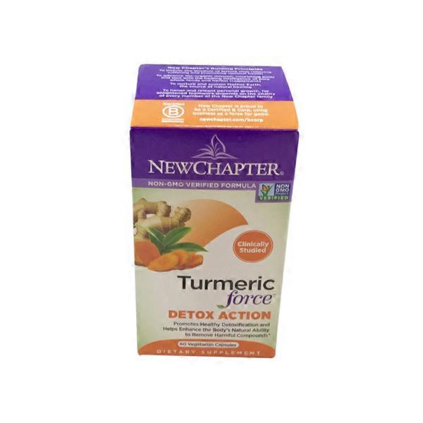 New Chapter Turmeric Force Detox Action Vegetarian Capsules (60 ct