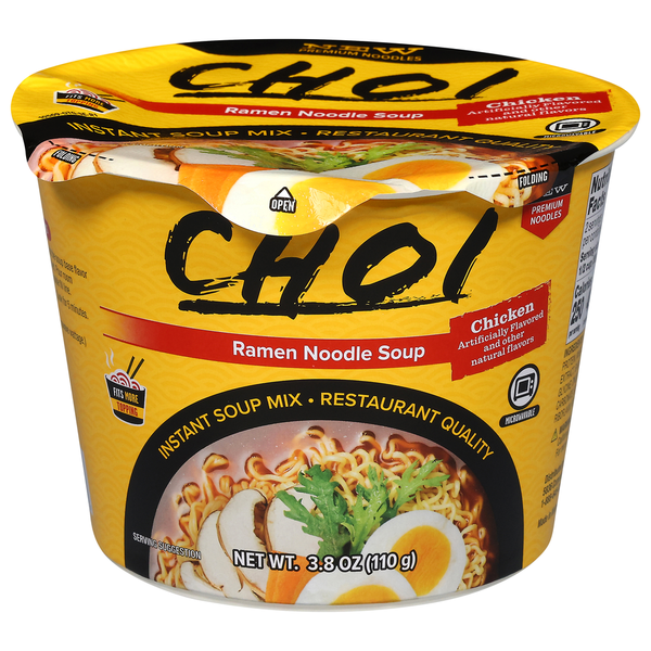 Choi Ramen Noodle Soup, Chicken