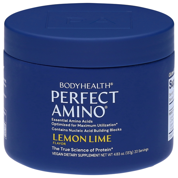 BodyHealth Lemon Lime Flavor Perfect Amino Same-Day Delivery or