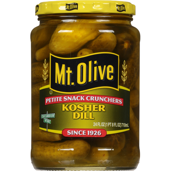 Mt. Olive Petite Snack Cruncher Kosher Dill Pickles Same-Day