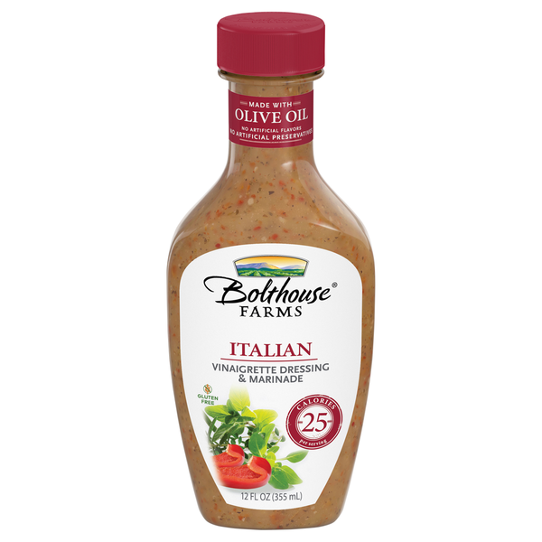 Bolthouse Farms Vinaigrette Dressing & Marinade, Italian Same-Day Delivery  or Pickup | Cub