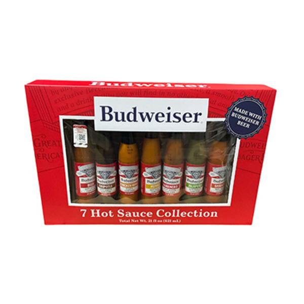 BUDWEISR HOT SAUCE COLLECTION