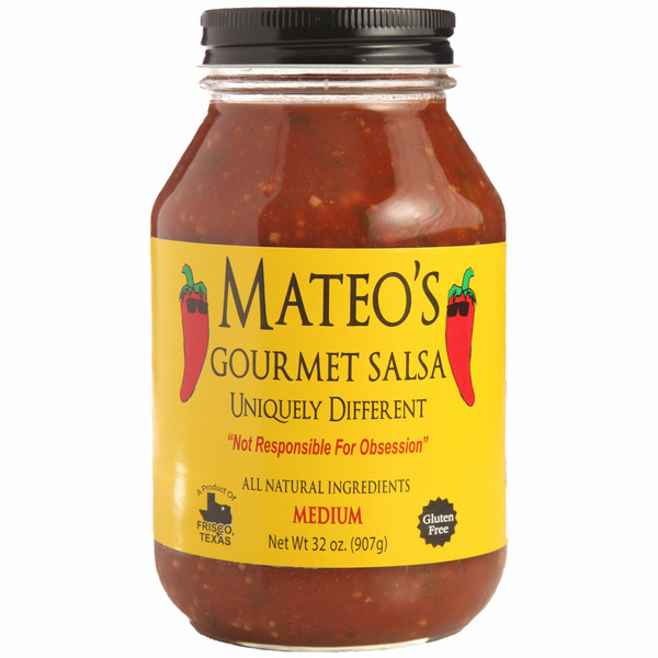 Mateo's Gourmet Salsa Medium, 32 oz